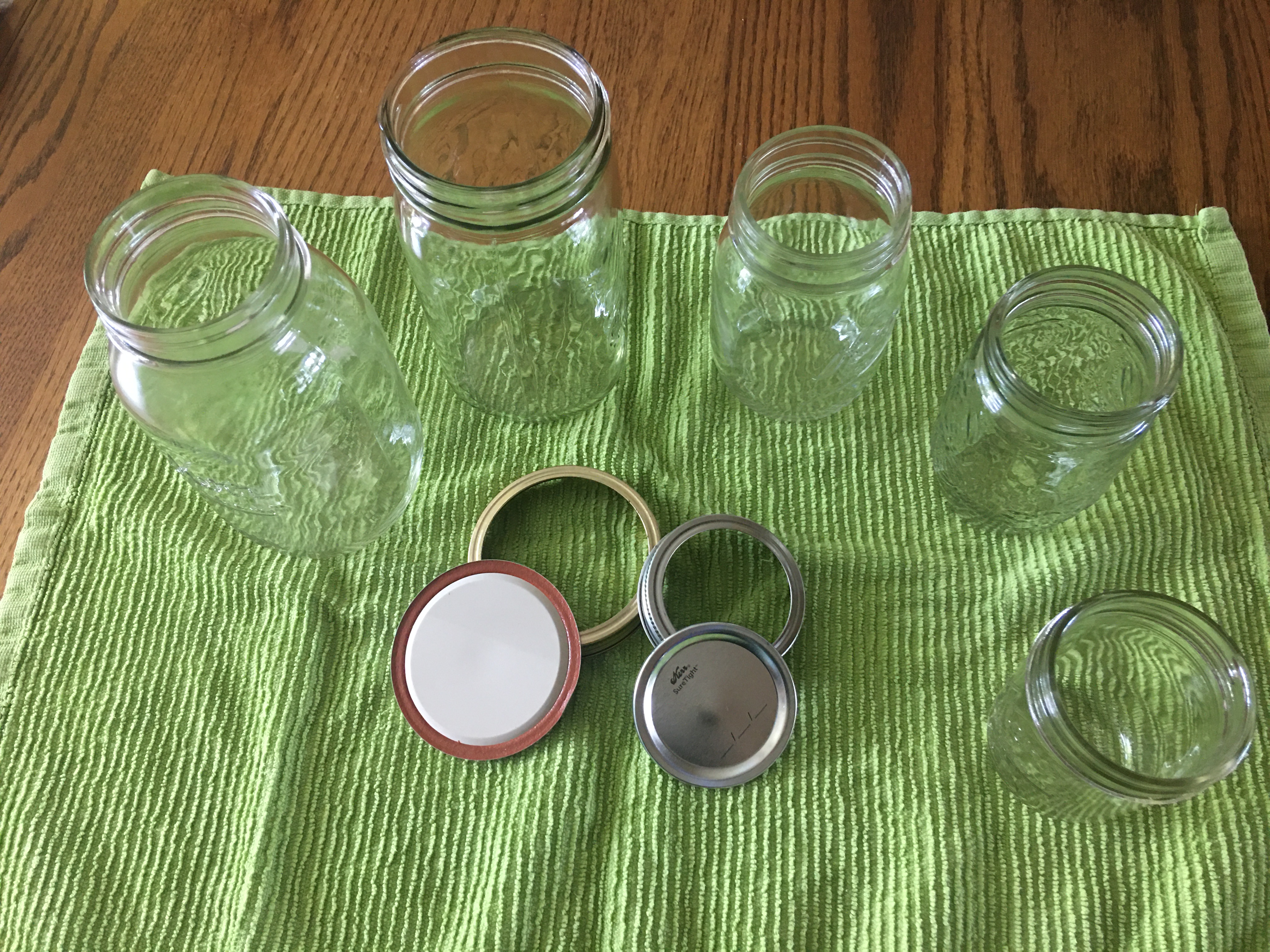 Canning jars, lids, rings - Waitrovich.JPG